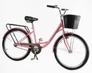 Міський велосипед 26 ST Corso «TRAVEL» TL-26611 сталь 16,5", рожевий (+к(чорний)/к/б) фото westvelo.com