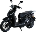 Електроскутер Tailg «T-61» GR-302, двигун 2500W, акумулятор 72V 38Ah графеновий, чорний, колеса 14" фото westvelo.com