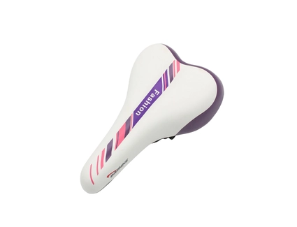 Сідло мтв BAISIKE Fashion 545, біло-фіолетове