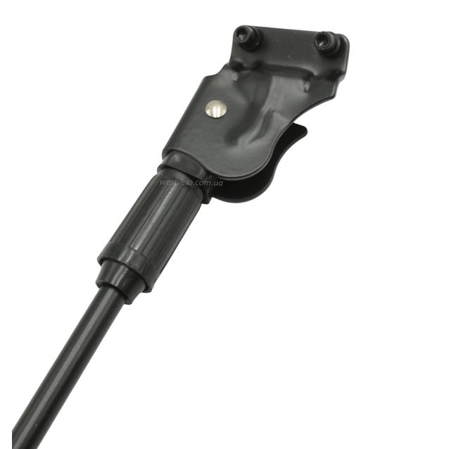 Підніжка регульована 24-29 на перо під 2 болти, сталева чорна фото westvelo.com