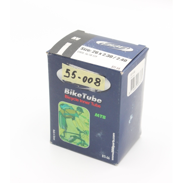 Камера 26 короткий ніпель AV 35mm BBB (2.30-2.40) фото westvelo.com