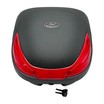 Кофр (багажник) для мотоцикла задній LIPAI 668 (424х415х296) 30L чорно-червоний з катафотом, швидко з'ємний фото westvelo.com