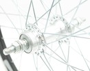 Колесо 20 зад, обід 2-ний чорний, втулка AL на віночках, диск різьба фото westvelo.com