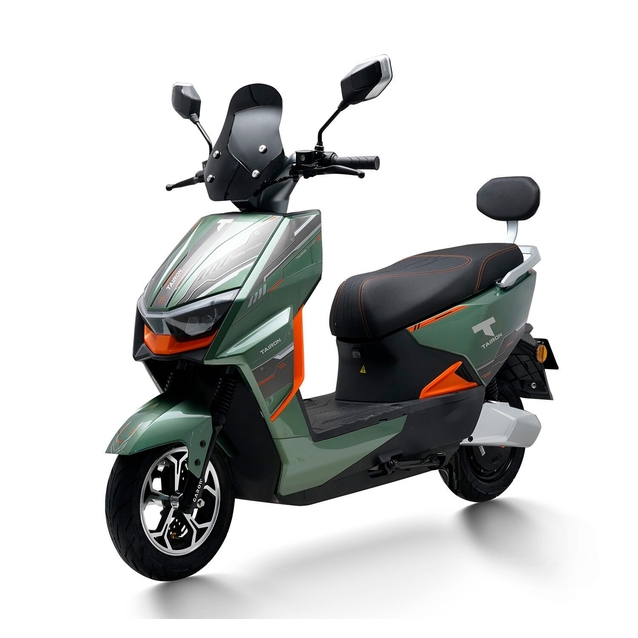 Електроскутер Tairon «SP» 764359, двигун 2000W, акумулятор 72V 35Ah графеновий, зелений, колеса 10" фото westvelo.com