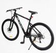Велосипед 29 ST Corso «ALPHA» LF-29102 сталь 21", (к-т SHIMANO) чорний фото westvelo.com