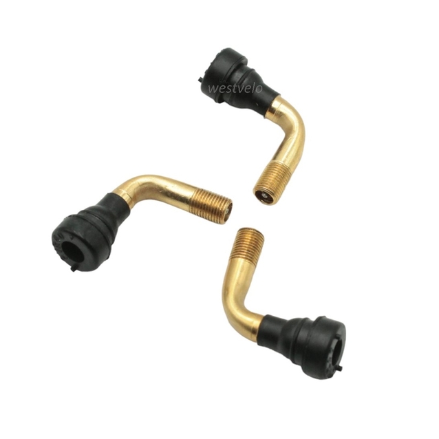 Ніпель кривий, для безкамерної шини електросамоката Ø11 (PVR40) фото westvelo.com