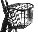 Кошик металевий з кришкою, "26" чорний фото westvelo.com