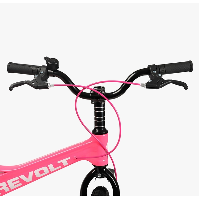 Дитячий велосипед 20 MG Corso «REVOLT» RV-20375 магнієва рама, рожевий фото westvelo.com
