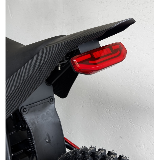 Електродіртбайк Corso «STORM» E-2500 Trail SR-74640 двигун 2500W, акумулятор 60V 27Ah літієвий, чорний, колеса 17" фото westvelo.com