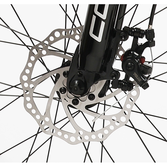 Велосипед 24 AL Corso «CONCEPT» CP-24266 алюміній 11", (к-т SHIMANO) чорно-червоний фото westvelo.com