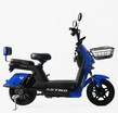 Електроскутер Corso «ASTRO» TR-507044, двигун 500W, акумулятор 60V/20Ah синій, колеса 10" фото westvelo.com