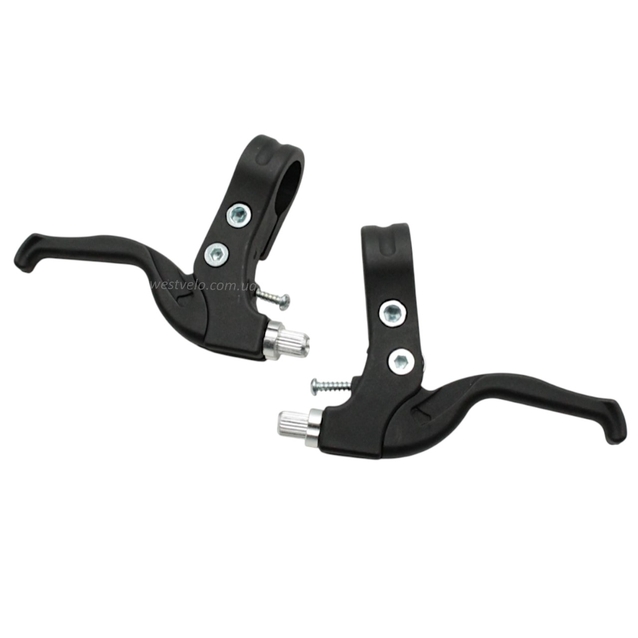 Ручки гальмівні пластмасові L-12 (S-05 C) фото westvelo.com