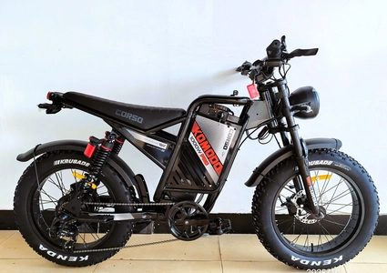 Електрофетбайк 20 ST Corso «KOMODO» KD-36099 сталь, двигун 1000W, акумулятор 48V21Ah літієвий, (к-т SHIMANO) чорно-помаранчевий