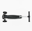 Самокат дитячий 3-х колісний Skyper S-605-83 L чорний, колеса PU Ø125mm/35mm зі світлом, підсвічування платформи та керма, кермо складне фото westvelo.com