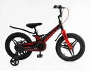 Дитячий велосипед 16 MG Corso «REVOLT» MG-16510, магнієва рама, чорно-червоний фото westvelo.com