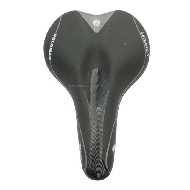 Сідло мтв "VELOMAN" № 524-100 BSK, чорне фото westvelo.com