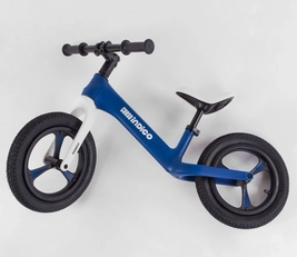 Велобіг 12 Corso надувні колеса, нейлонова рама «INDIGO» D-0881 синій