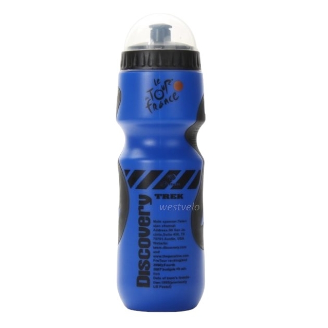 Фляга Discovery 650ml пластмасова синя