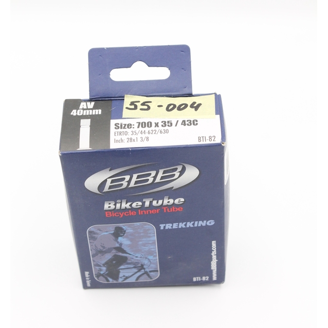 Камера турист 28. довгий ніпель AV 40mm BBB (27-1 3/8) фото westvelo.com