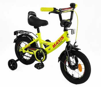 Дитячий велосипед 12 ST Corso «MAXIS» CL-12017 жовтий