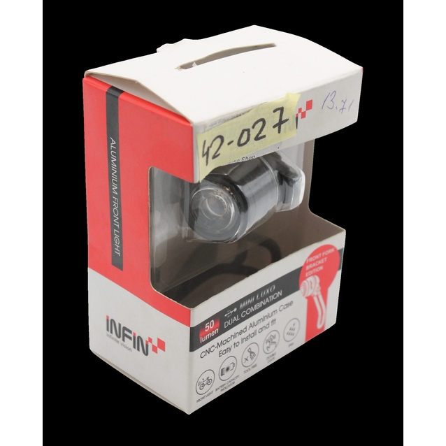 Фара usb INFINI Mini LUXO 1-270WA-Black W/60.7 V-link, 3 режима фото westvelo.com