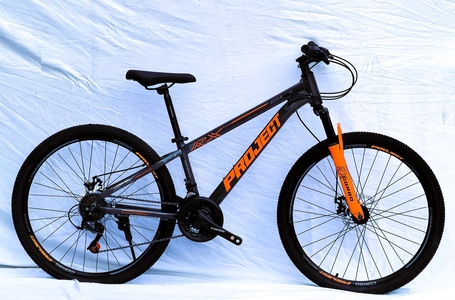 Велосипед 26 AL Corso «PROJECT» RJ-26361 алюміній 13", (к-т SunRun) графітово-помаранчевий