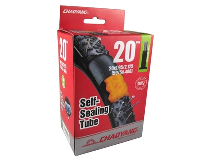 Камера 20. довгий ніпель AV 48mm CHAOYANG (1.95-2.125) самоклеюча (з антипрокольним гелем)