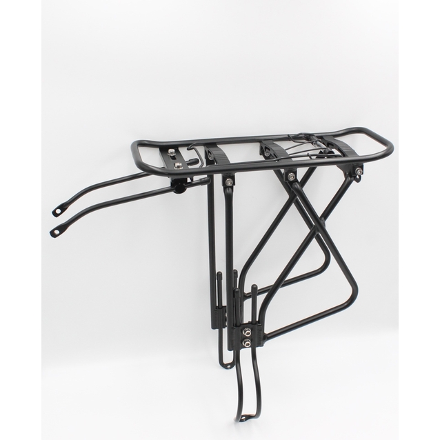 Багажник універсальний алюмінієвий чорний 26-29 під дискові гальма фото westvelo.com