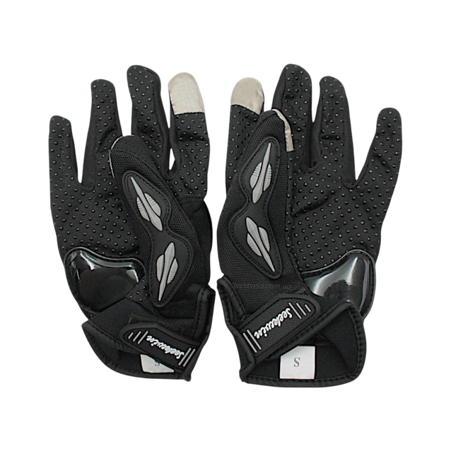 Мото рукавиці (S) "MP-3" SEK WIN, чорно-сірий фото westvelo.com