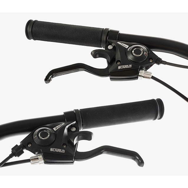 Велосипед 29 ST Corso «NITRO» NT-29129 сталь 19", (к-т SunRun) чорно-червоний фото westvelo.com