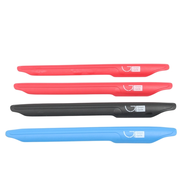 Захист пера Green Cycle (GC-C001) резиновий (самоклеючий) червоний (225/35/25) фото westvelo.com