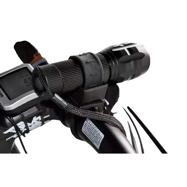 Тримач фари поворотний пластик гумовий фото westvelo.com