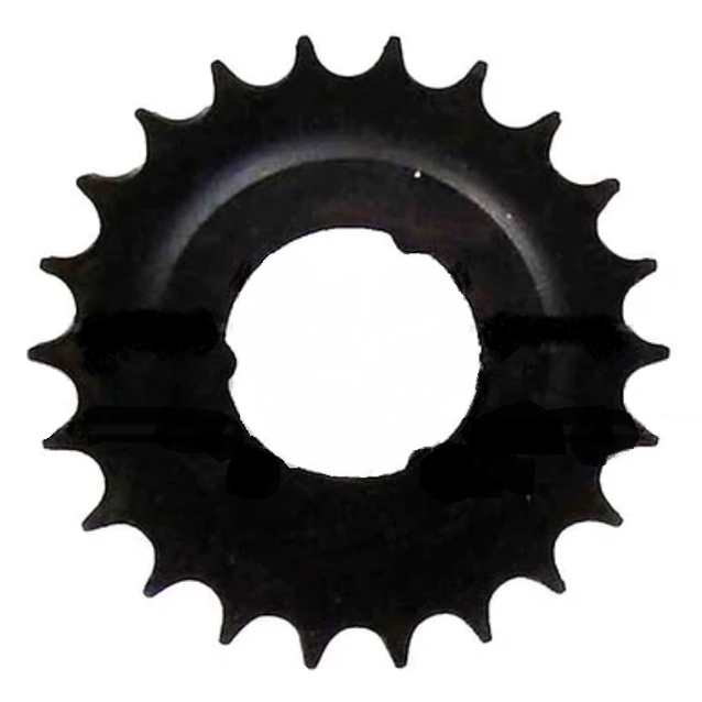 Зірка задня 24 зуби калена чорна фото westvelo.com