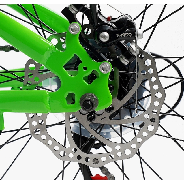 Велосипед 26 ST Corso «GLOBAL» GL-26097 сталь 13", (к-т Saiguan) салатовий фото westvelo.com