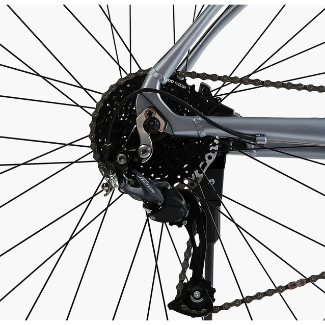 Велосипед 29 AL Corso «MAGNUS» MG-91446 алюміній 21", (к-т SHIMANO) срібний фото westvelo.com