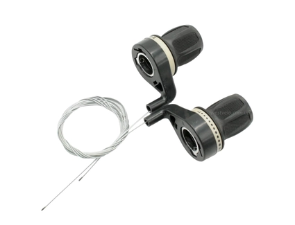 Грипшифт пластик чорно-білий китай, з гріпсами