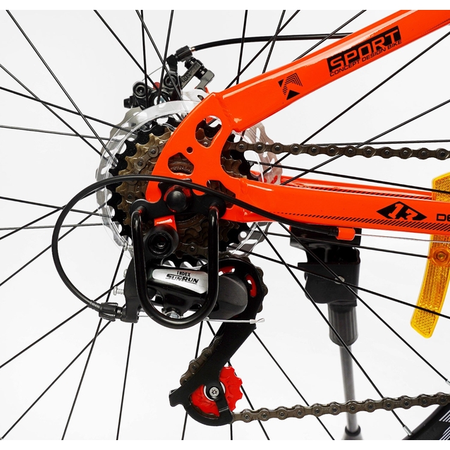 Велосипед 26 ST Corso «PHANTOM» PH-26847 сталь 13", (к-т SunRun) помаранчевий фото westvelo.com