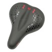 Сідло на демпферах AVANTI № A-1, чорне + мигалка на батарейках фото westvelo.com