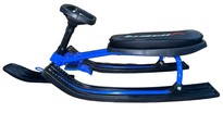 Санки з кермом (снігокат) Viper (Mustang) сталевий, синій фото westvelo.com