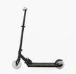 Самокат дитячий 2-х колісний, PU Best Scooter L-10627 чорний, AL, Ø145mm, диски коліс, дека, вилка зі світлом фото westvelo.com