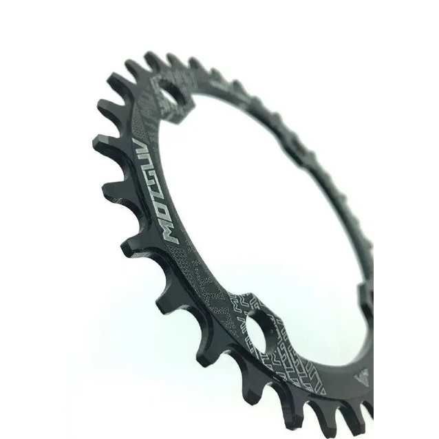 Зірка шатунів передня накладна AL MOTSUV чорна на 36Т фото westvelo.com