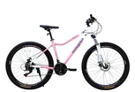 Велосипед 26 AL Corso «INTEGRA» NG-26502 алюміній 15", (к-т SHIMANO) рожево-білий фото westvelo.com