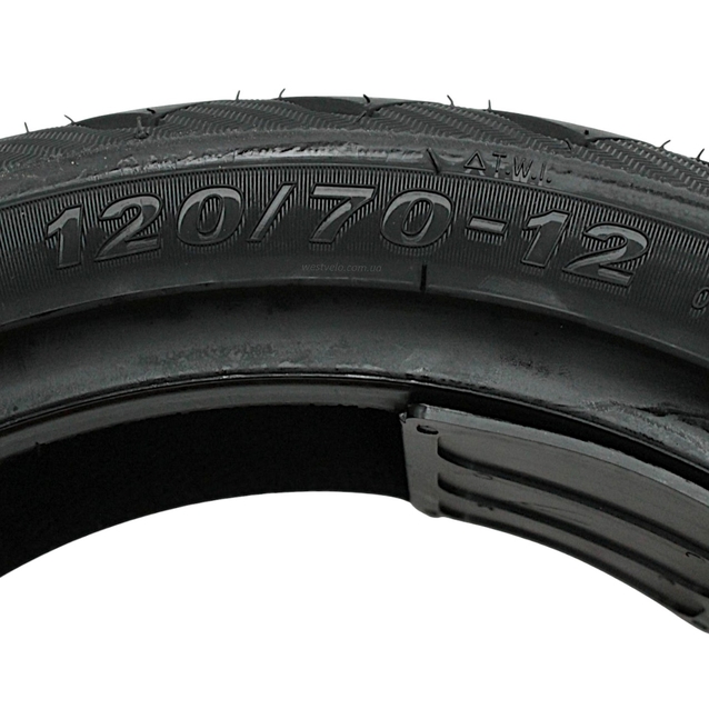 Покришка "12" 120-70-12 Б/К BLACK CAT (068) 6PR дорожня TL фото westvelo.com