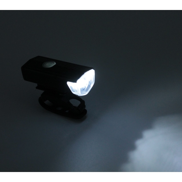 Фара + мигалка на usb зарядку DC-2218 LED з акумулятором фото westvelo.com