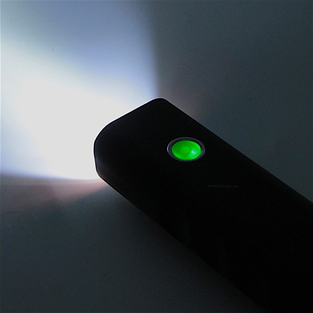 Фара usb AL корпус, №26, 2 LED (400lm) (1800 mAh) micro USB фото westvelo.com
