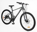 Велосипед 29 AL Corso «CYBER» CB-29657 алюміній 19", (к-т SHIMANO) графітово-зелений фото westvelo.com