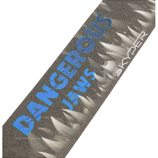 Наклейки трюкового самоката Skyper (JS-001) 50х9,5 сині фото westvelo.com