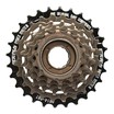 Зірка задня різьбова 6-рик SUNRUN M628 чорно-коричнева (14-28T) фото westvelo.com