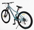 Велосипед 27.5 ST Corso «AMBER» MB-54811 сталь 15", (к-т SHIMANO) синьо-рожевий фото westvelo.com