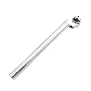 Труба сідла Ø25.4мм алюміній, L-32см, на глагол біла